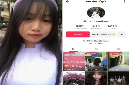 Cô nàng Thư học sinh quyến rũ trong clip sex
