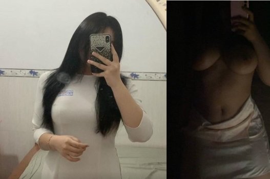 Hòa mình với nữ sinh dáng chuẩn cực thích