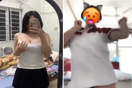 Video 18+ nữ sinh vóc dáng mũm mĩm